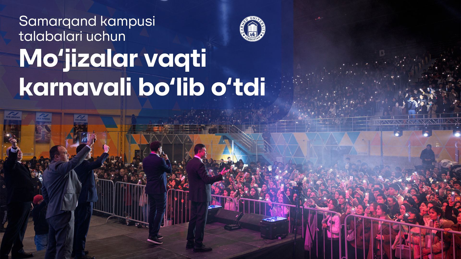 Samarqand kampusida "Mo‘jizalar vaqti"