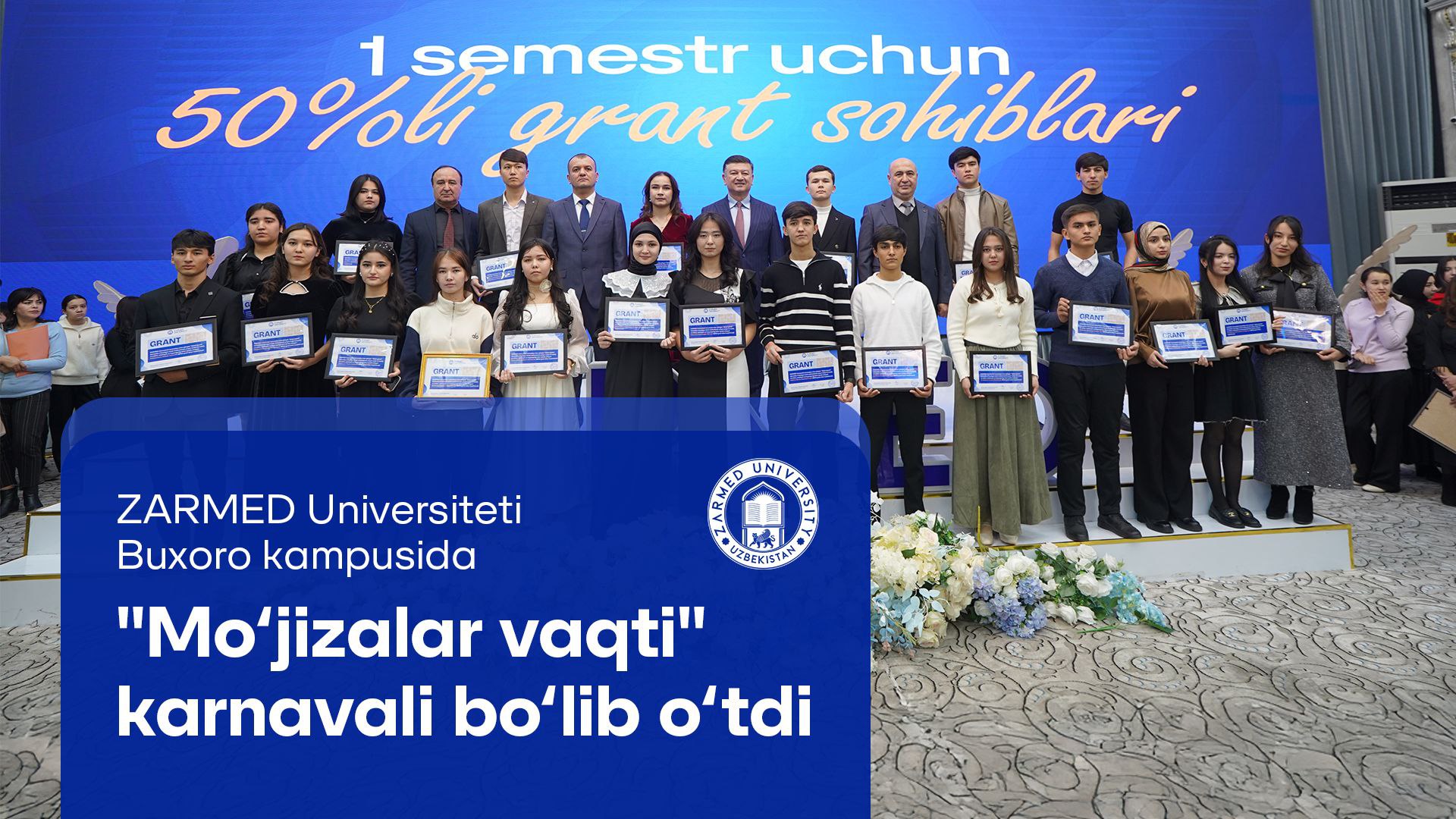 Buxoro kampusida "Mo‘jizalar vaqti"